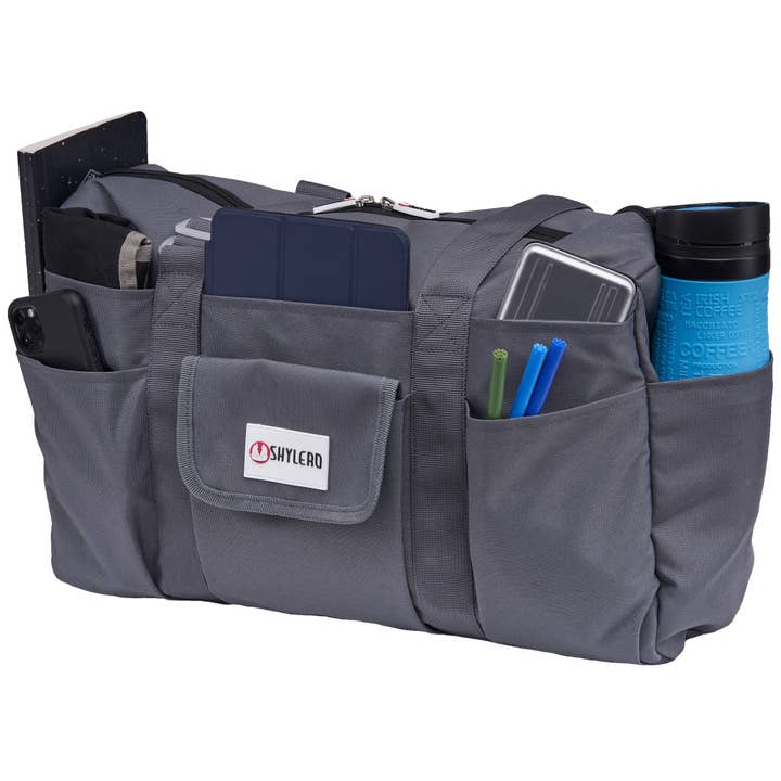 Nurse Bag and Utility Tote | Solid Gray for wholesale by SHYLERO