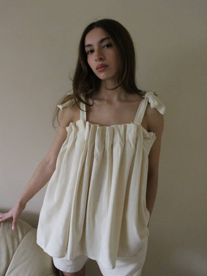 Na Nin - Wholesale Blouse - Women's - Toni Woven Silk Top18