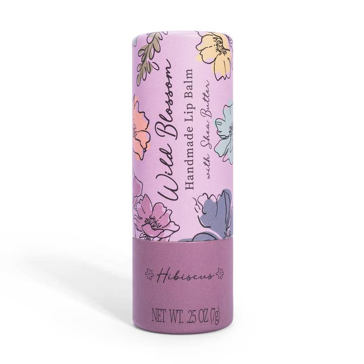 Wild Blossom Lip Balm - Hibiscus for wholesale by Cait + Co