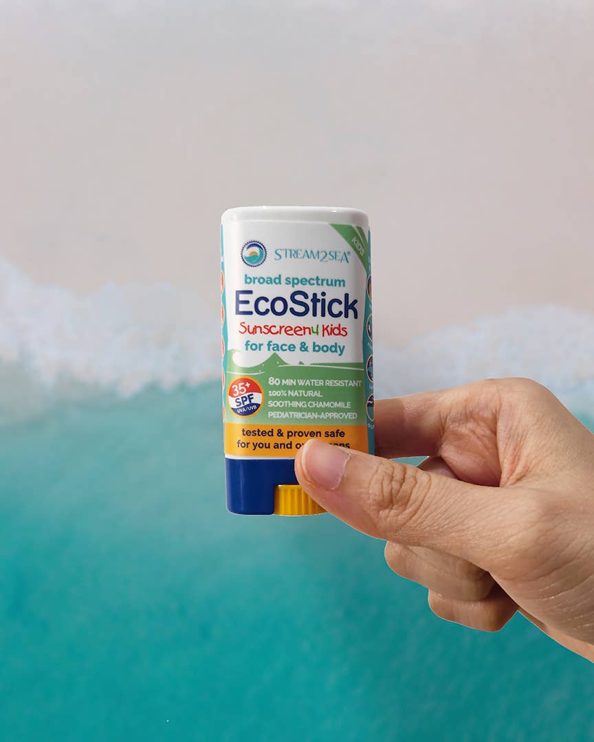 Stream2Sea – Großhandel Sonnencremes – EcoStick Sonnencreme für Kinder | SPF 353