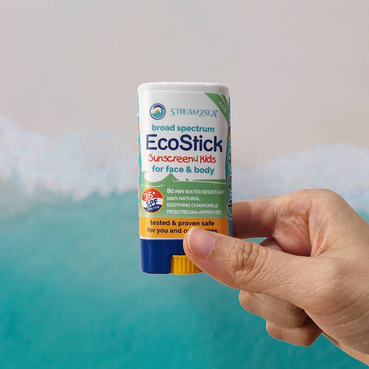 Stream2Sea – Großhandel Sonnencremes – EcoStick Sonnencreme für Kinder | SPF 353
