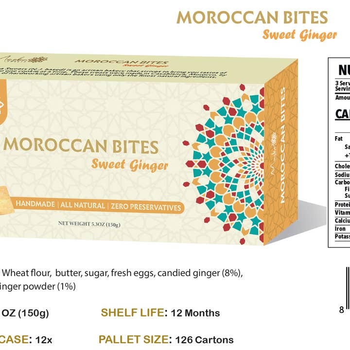 Meska Sweets - Vendita all'ingrosso Biscotti - Morocchini - Zenzero dolce3