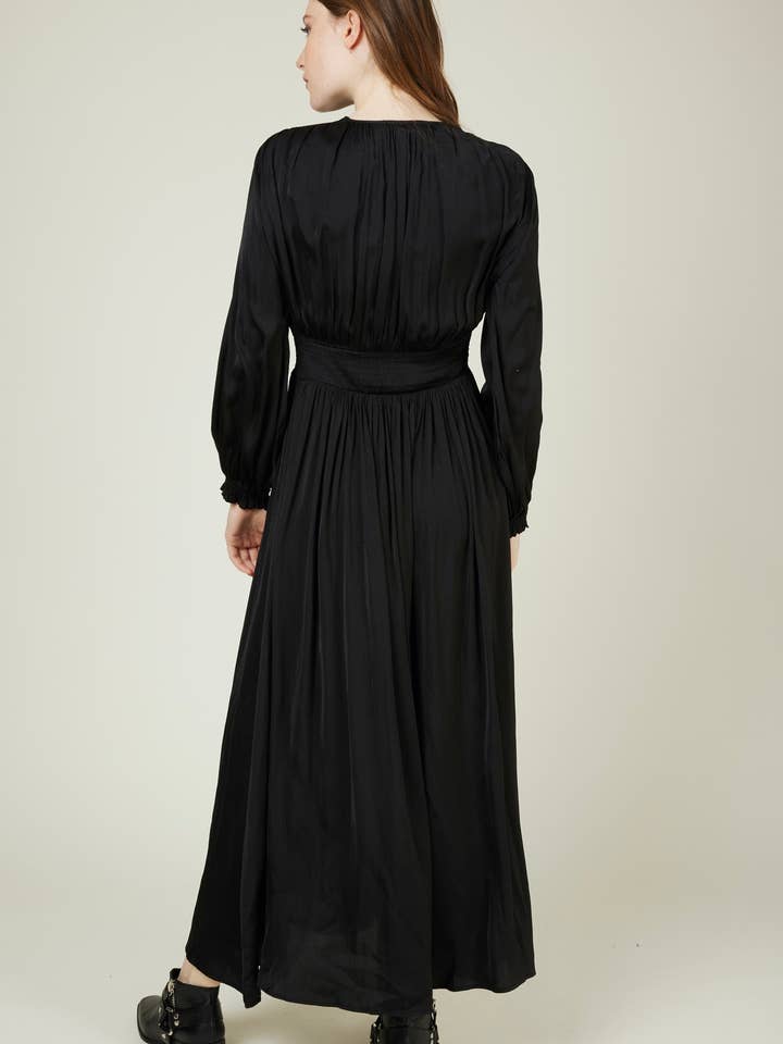 Andy & Lucy - Wholesale Dress - Women's - ATHENA - Long satin dress9