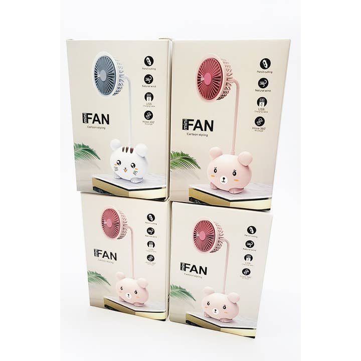 Funteze - Wholesale Handheld Electric Fan - Stand Electric Fan with Pencil Sharpener