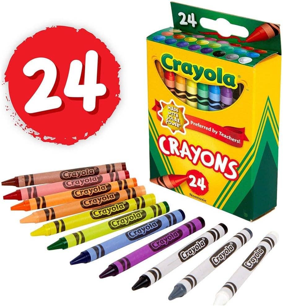 First Choice Buying - Wholesale Crayons - Kids & Baby - Crayola Classic Color Crayons, 24 Count Box