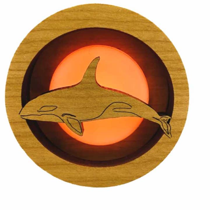 4086 Orca Glow Light for wholesale by Wood You Tell Me, Inc.