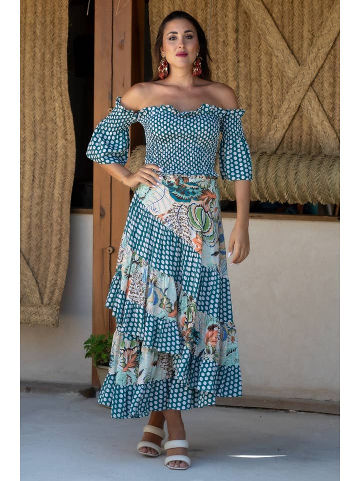 Vendaval Natura Sunset & Moon Skirt for wholesale on Faire