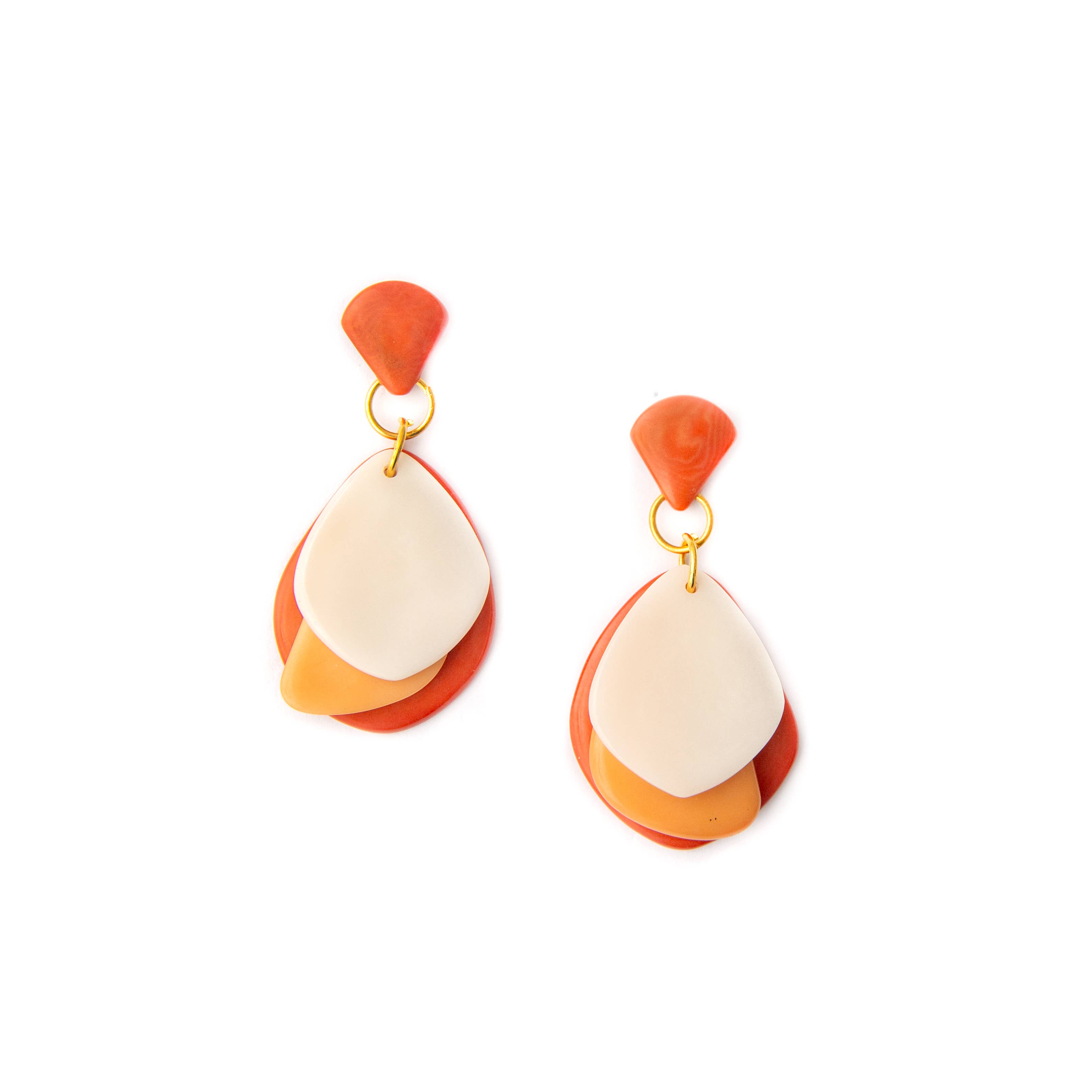 Organic Tagua Jewelry - Wholesale Dangle Earrings - Lauren Earrings17