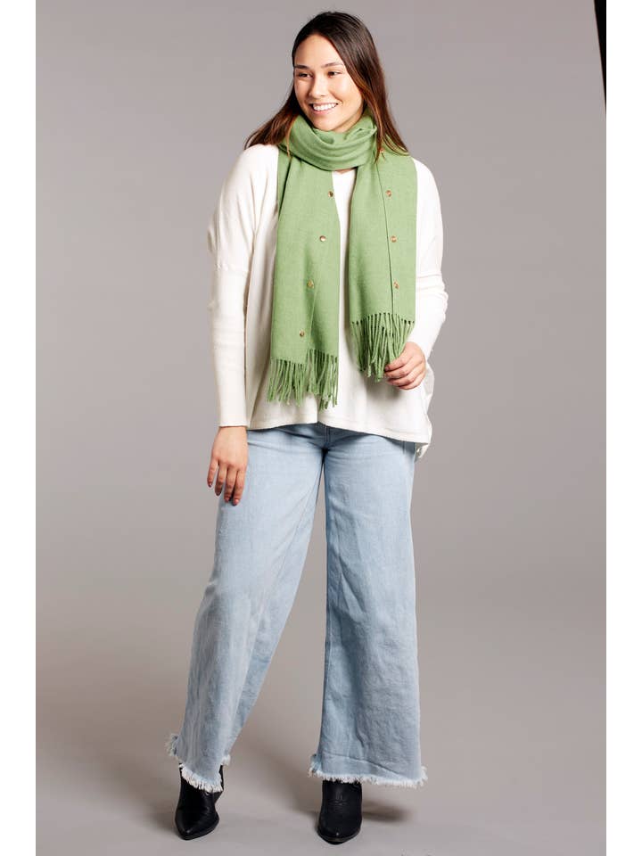 Hadley Wren - Wholesale Poncho - Women's - Hadley Wrap - Green2