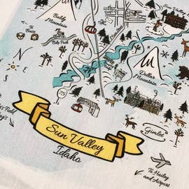 Housse de coussin décorative Sun Valley ID (sans coussin) pour la vente par Gooseberry Designs