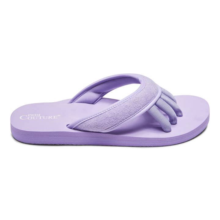 Pedi Couture - Wholesale Sandals - Women's - Purple Women's Comfort Toe Separator Sandals4