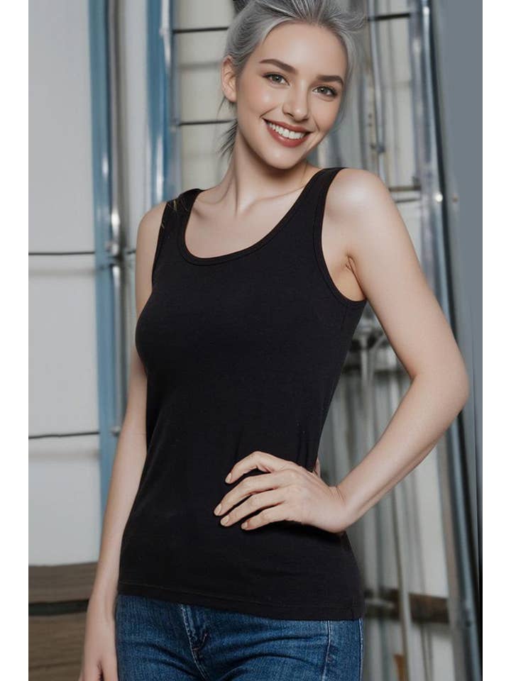 42POPS - Wholesale Tank top – Women′s - `.Premium Cotton Tank Top