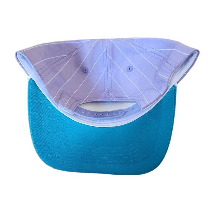 ThatsRad - Wholesale Flat Brim Cap - Unisex - Two Tone Pinstripe Snapback Rope Hat6