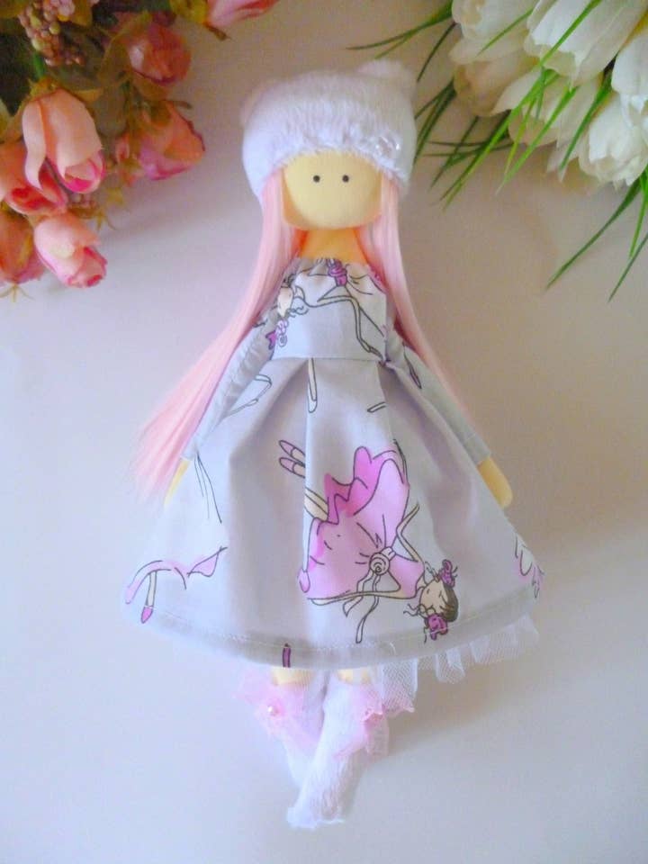 Soft Fabric Tilda Baby Doll, Nursery Decor for wholesale by ChernikovaNataliya