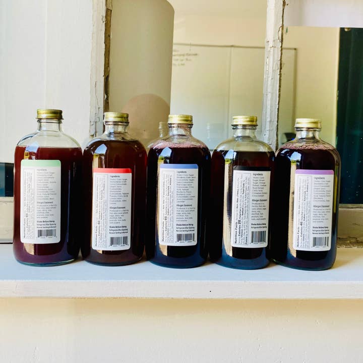 Partly Private-Label Cocktail & Mocktail Mixers - Custom for wholesale by Wood Stove Kitchen