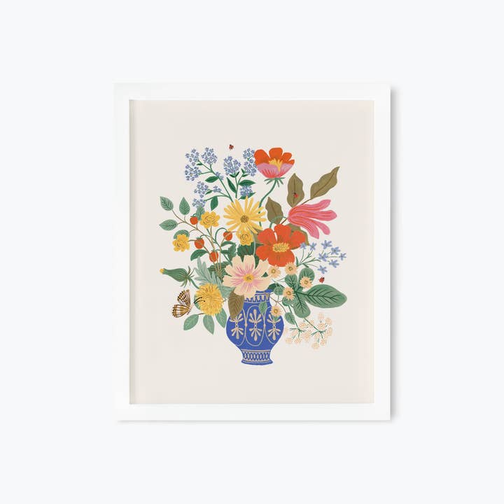 Strawberry Fields Bouquet Art Print for wholesale by Rifle Paper Co.