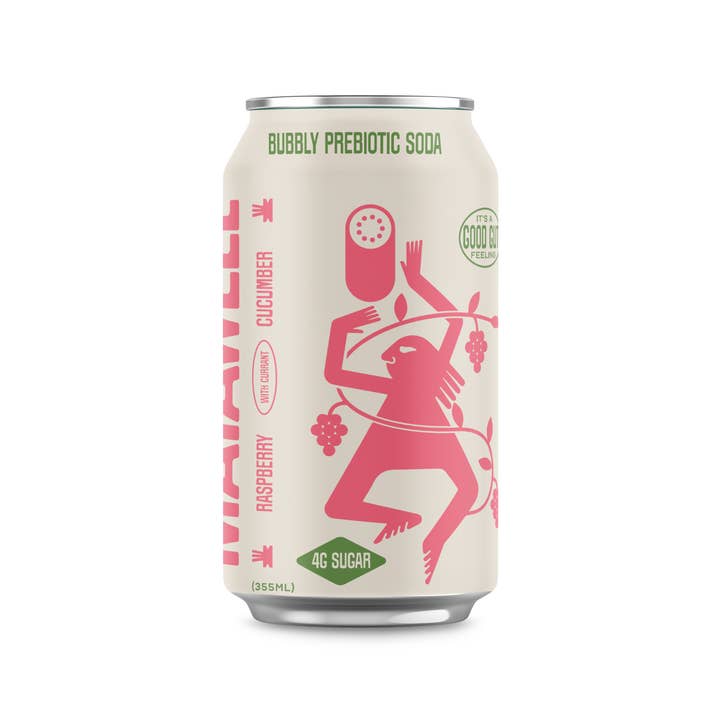 Mayawell - Wholesale Soda/Carbonated Drink - Raspberry Cucumber (12 Pack)