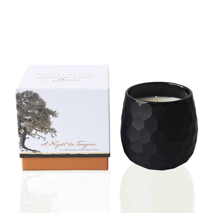 Andaluca - Wholesale Jar/Filled Candle - Botanique Luxe 16 oz Black Candle10
