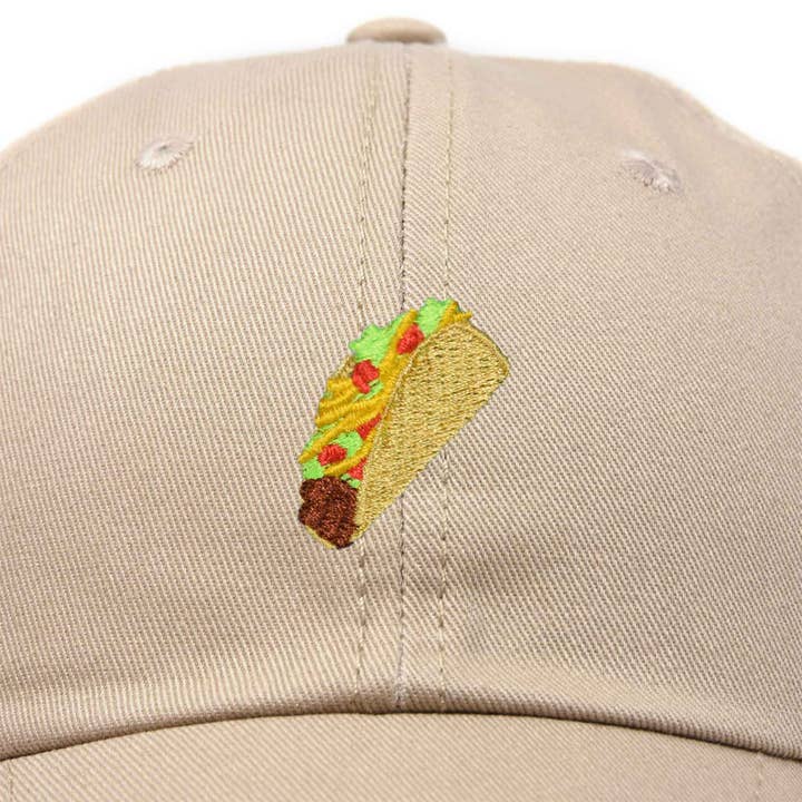 Dalix – Großhandel Basecap – Unisex – DALIX Taco Dad Hat Baseballkappe für Herren Damen bestickt50