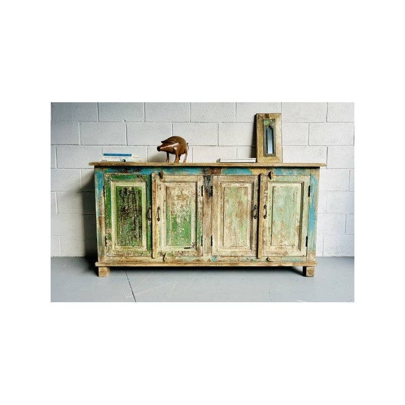 Paloma Black (Casa Natura Design, S.L.) - Wholesale Sideboard - Spectacular One-Of-A-Kind Panelled Indian Wooden Sideboard7