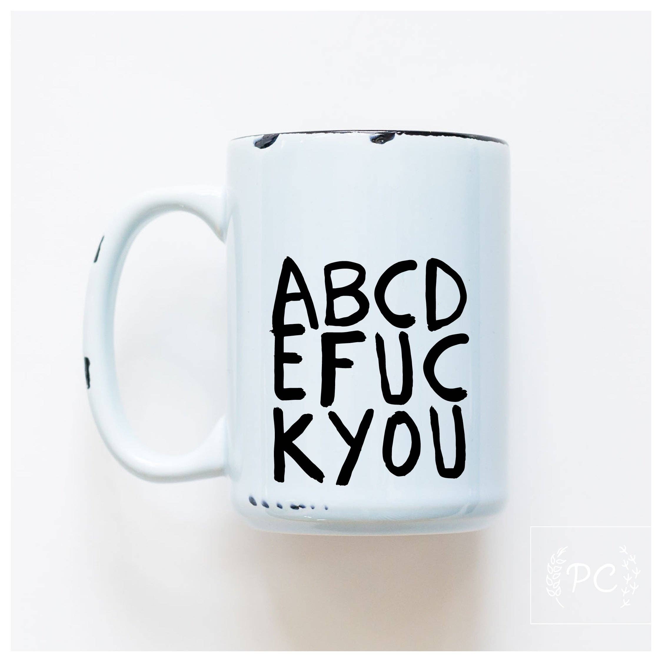 Prairie Chick Prints – wholesale Coffee mug – abcdefuckyou | ceramic mug1