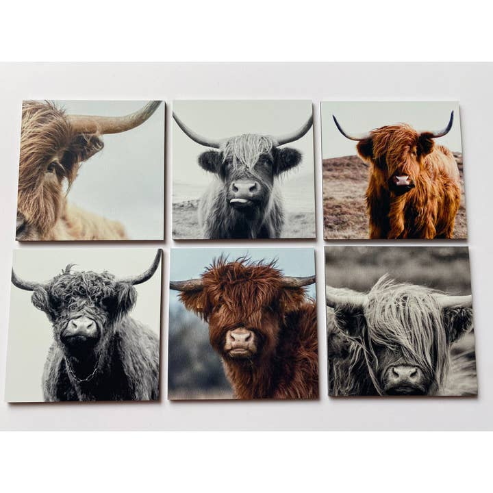Highlander coasters for wholesale by GM decoratie