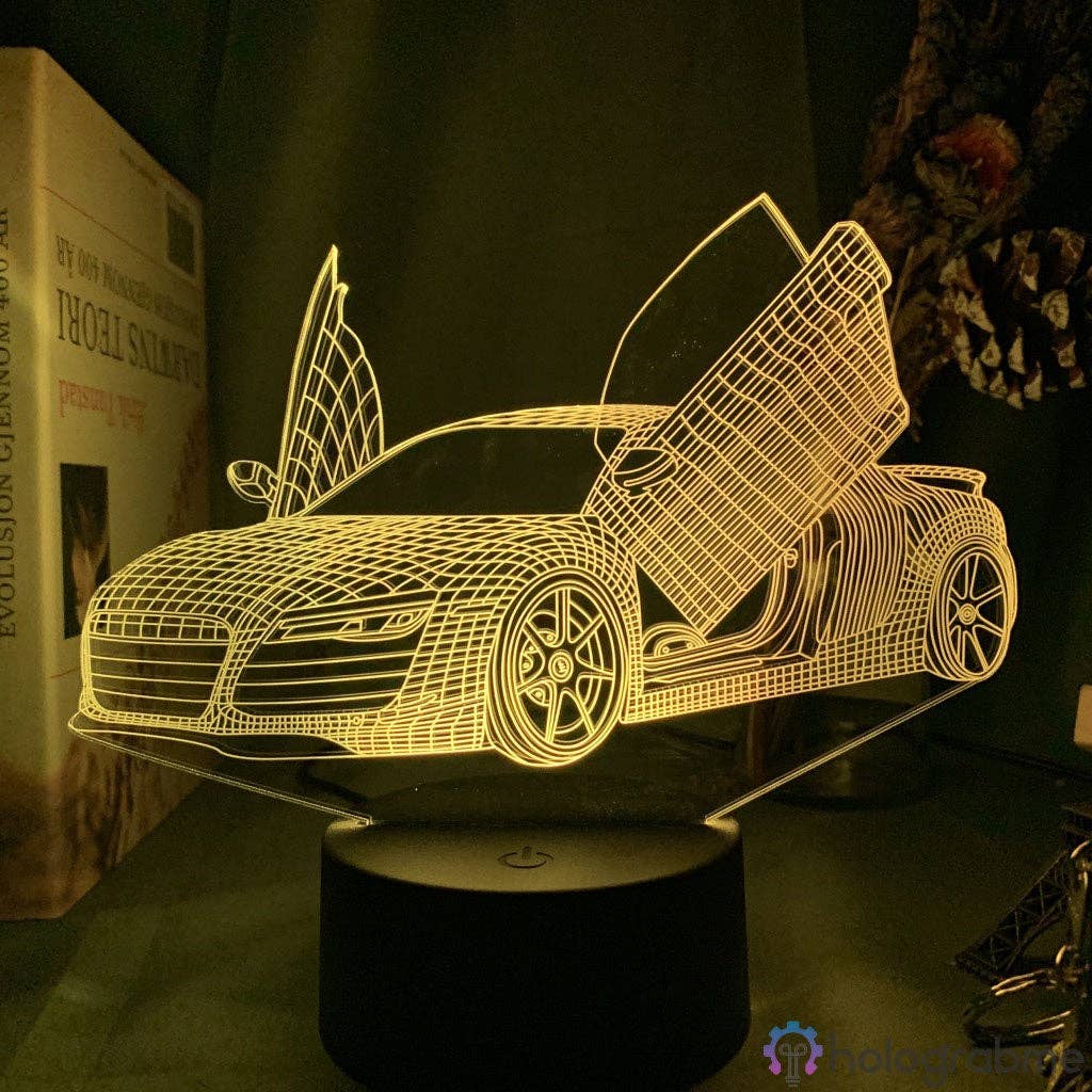 Holograbme - Wholesale Accent/Desk Lamp - Audi R8 Car Lamp1