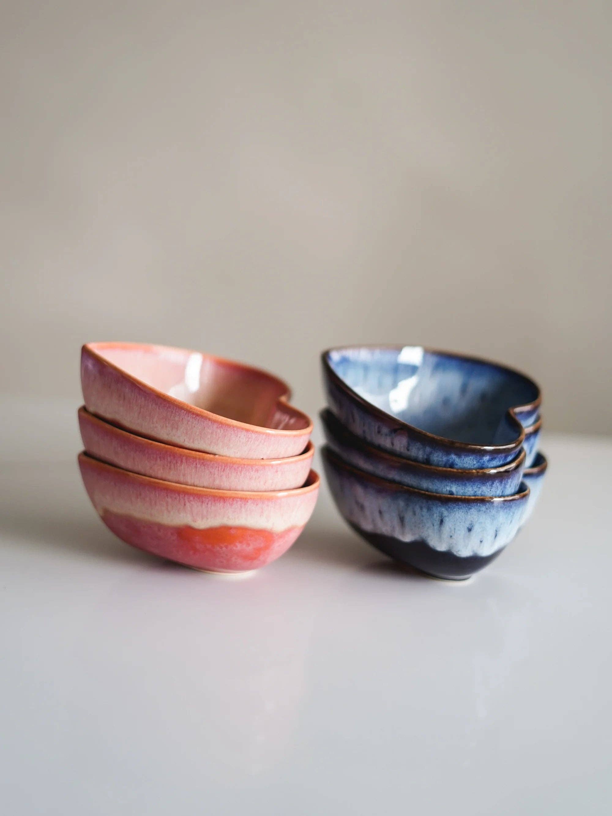 CerAmor Cerâmica – wholesale Skål – Hjärtformad mugg i pastellfärger0