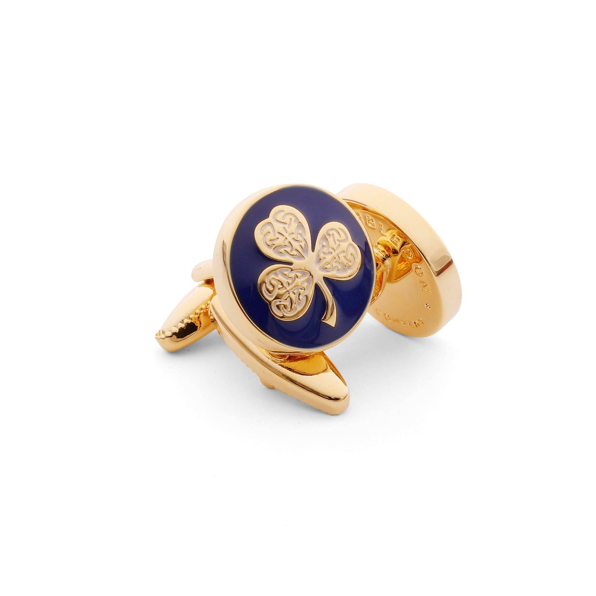 The Shamrock Gold Cufflink for wholesale on Faire