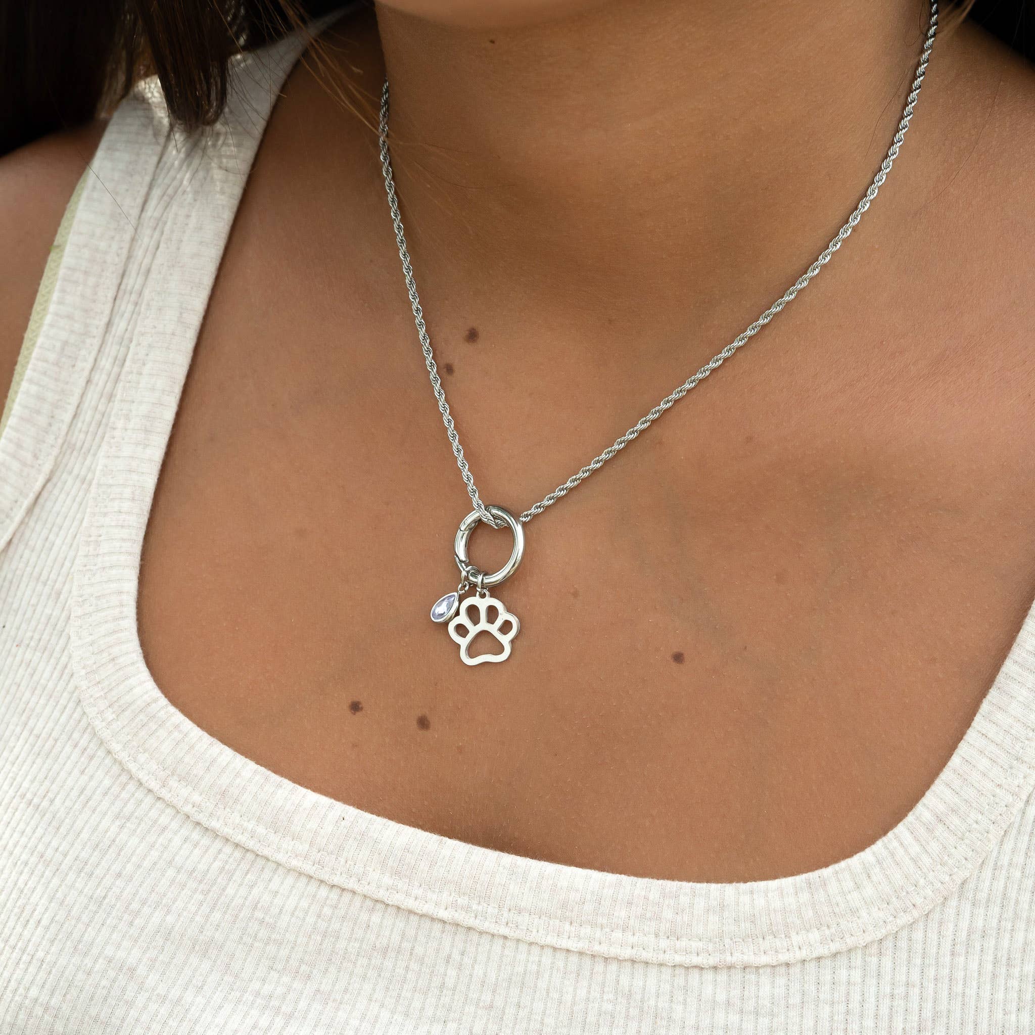 WJW – Engroshandel Spænde – 18K guld PVD mini cirkel karabinhage charm holder lås7