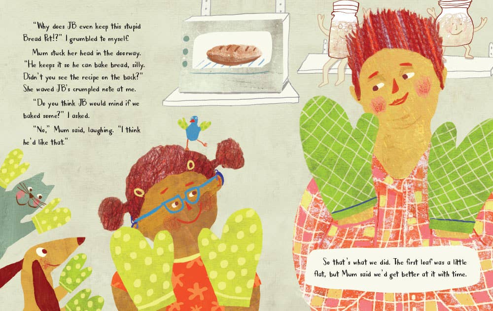 Barefoot Books - Vente Early Reader Book (6-8) - L'animal de pain : une histoire de levain3