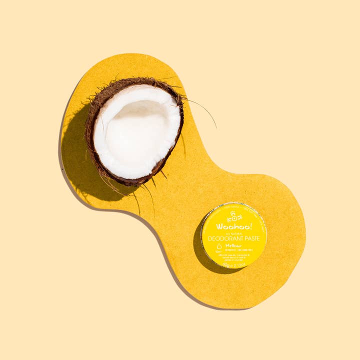 Woohoo Body - Wholesale Deodorant – Unisex - Woohoo All Natural Deodorant Paste (Mellow) 60g - NEW FORMULA2