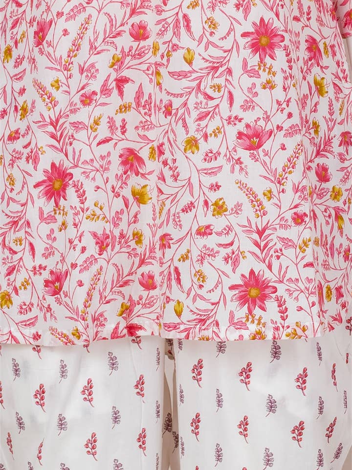 Ariastop.com corporation - Wholesale Lounge Set - Women's - Women’s Printed Cotton Loungewear Set8