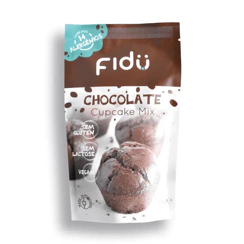 Chokolade cupcake mix Glutenfri Vegansk Allergifri 250g for engroshandel hos Fidu