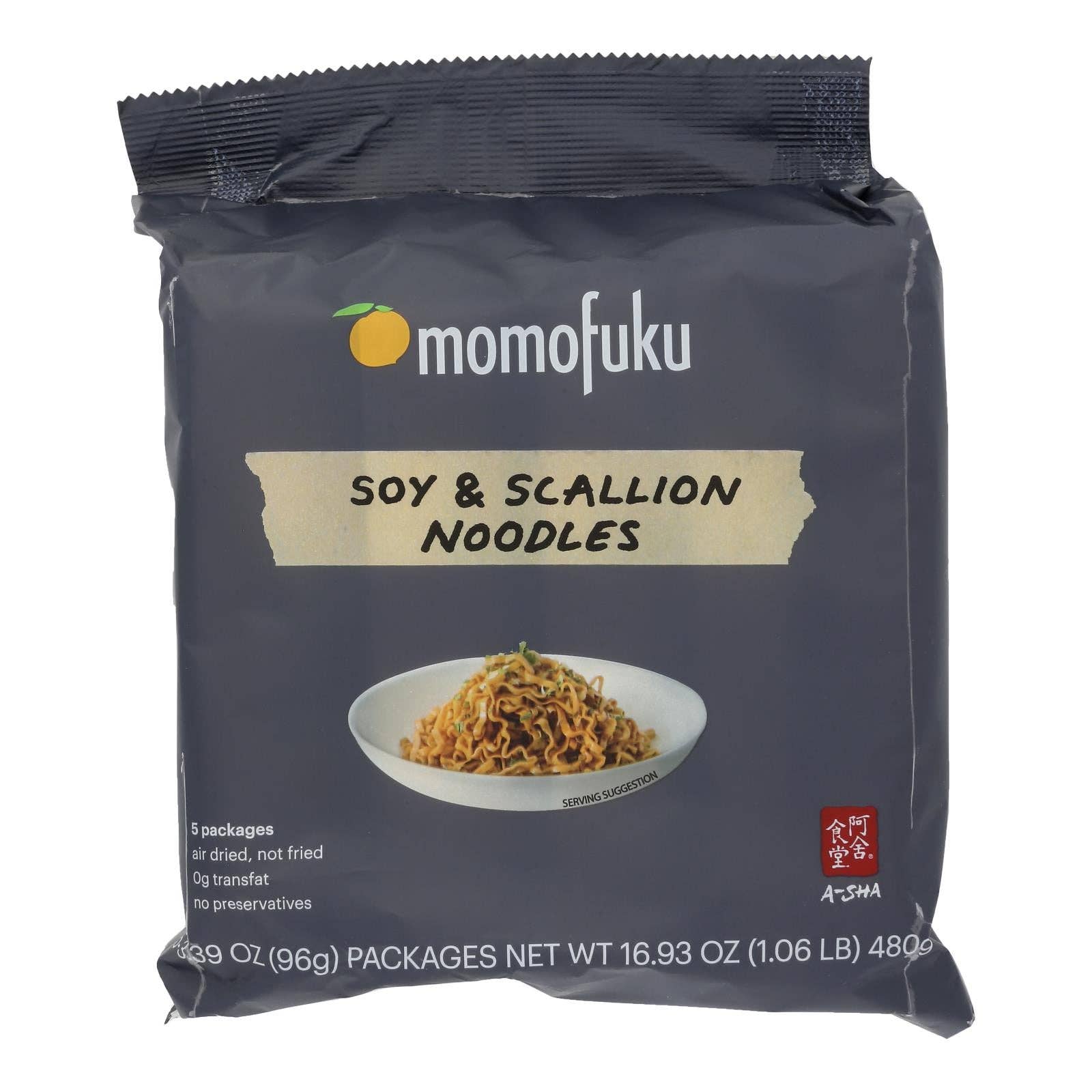 Everyday Supply Co - Wholesale Ramen - Momofuku - Noodles Soy And Scallions - Case Of 10-16.93 Oz0