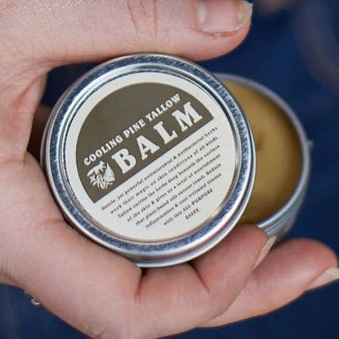 Cedar Hill Homestead - Vendita all'ingrosso Unguenti/Balsami/Creme curative - Balsamo di Sevo di Pino Rinfrescante – Unguento Neutro di Primo Soccorso0