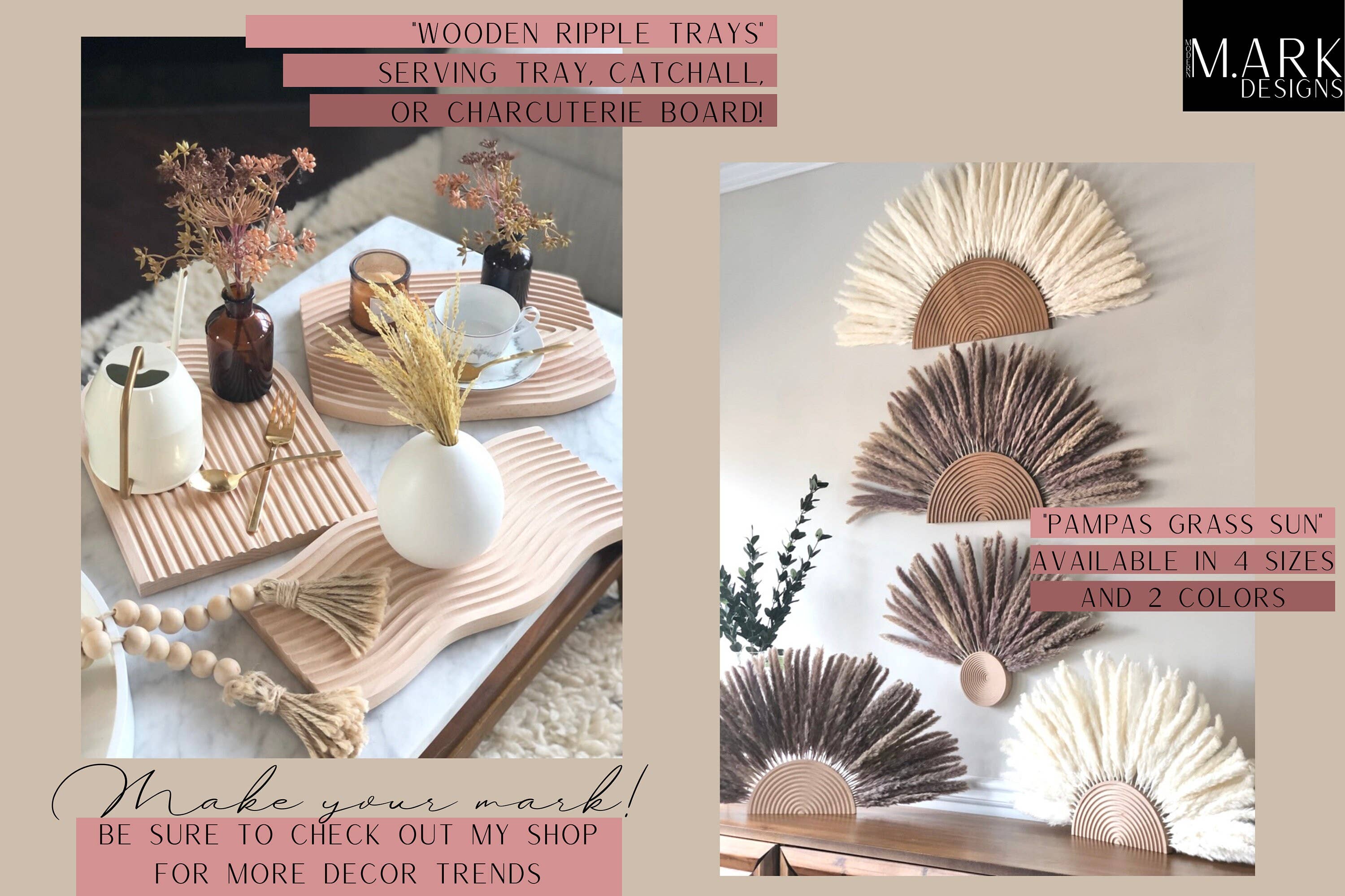 Modern Ark Designs - Wholesale Dried/Pressed Flowers - Fluffy Pampas Grass Stems Extra Large Pampas Grass6