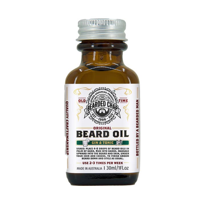 Gin & Tonic Beard Oil for wholesale by The Bearded Chap®