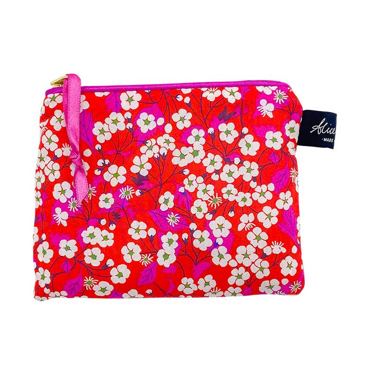 Liberty Small Purse Mitsi Chilli | Holiday Essentials for wholesale by Alice Caroline