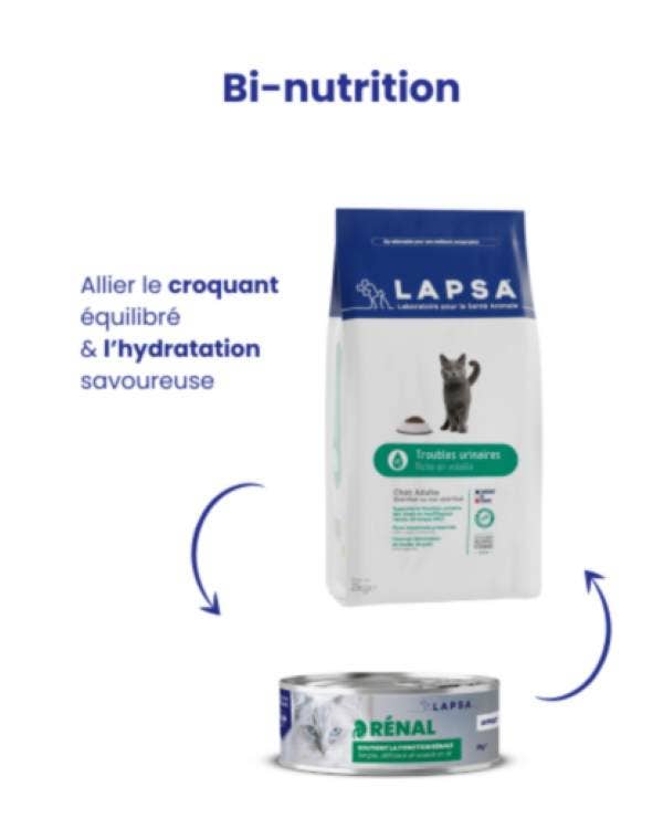 LAPSA - Vendita all'ingrosso Cibo - Gatti - Lapsa - Mousse Gatto - Renale (ONP) - Pollo - 24x85gr5