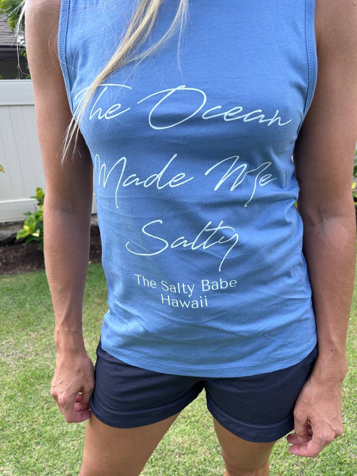 OMMS Hawaii tank top for wholesale by The Salty Babe