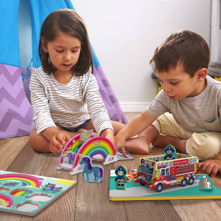 Storytime Toys – wholesale Pussel - Barn – Brandbil spel pussel