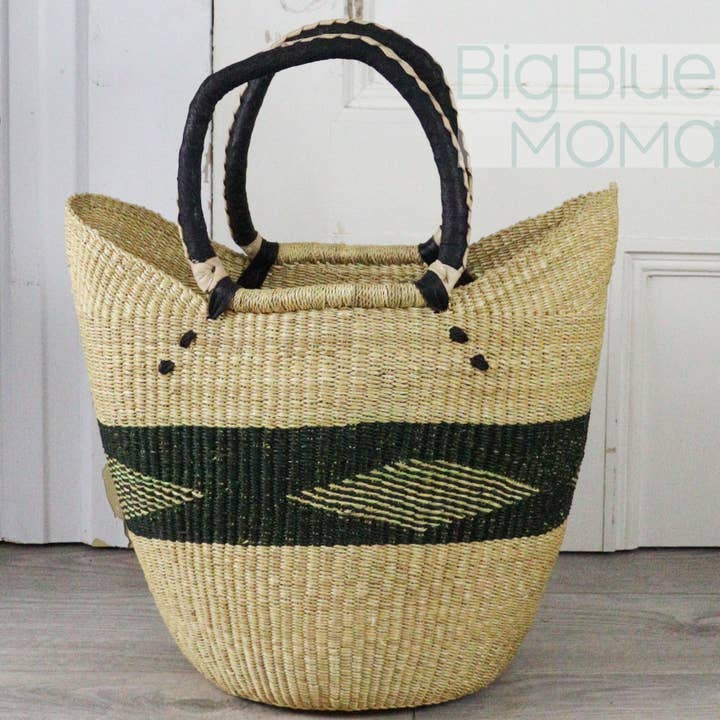 Big Blue Moma - Wholesale Grocery/Shopping Bag - U Shopper Large - Traditional Palette41