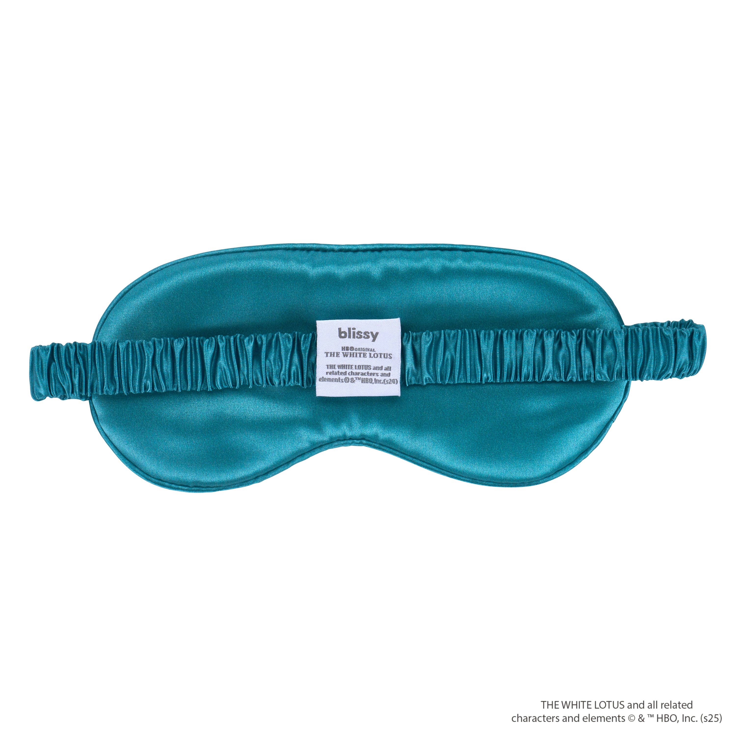 Blissy - Wholesale Sleep/Eye Mask - Sleep Mask - White Lotus - Emerald Jungle8