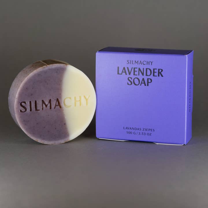SILMACHY cosmetics - Wholesale Bar Soap - Relaxing Lavender Hand & Body Soap – Calm & Nourish5
