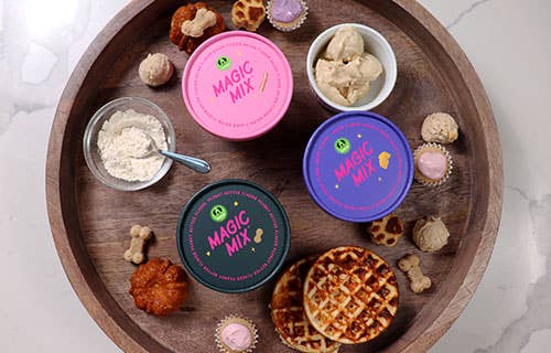 Stashios - Wholesale Pet Treats - Dog - Magic Mix® Variety Box - 12 containers (4 of each flavor)3