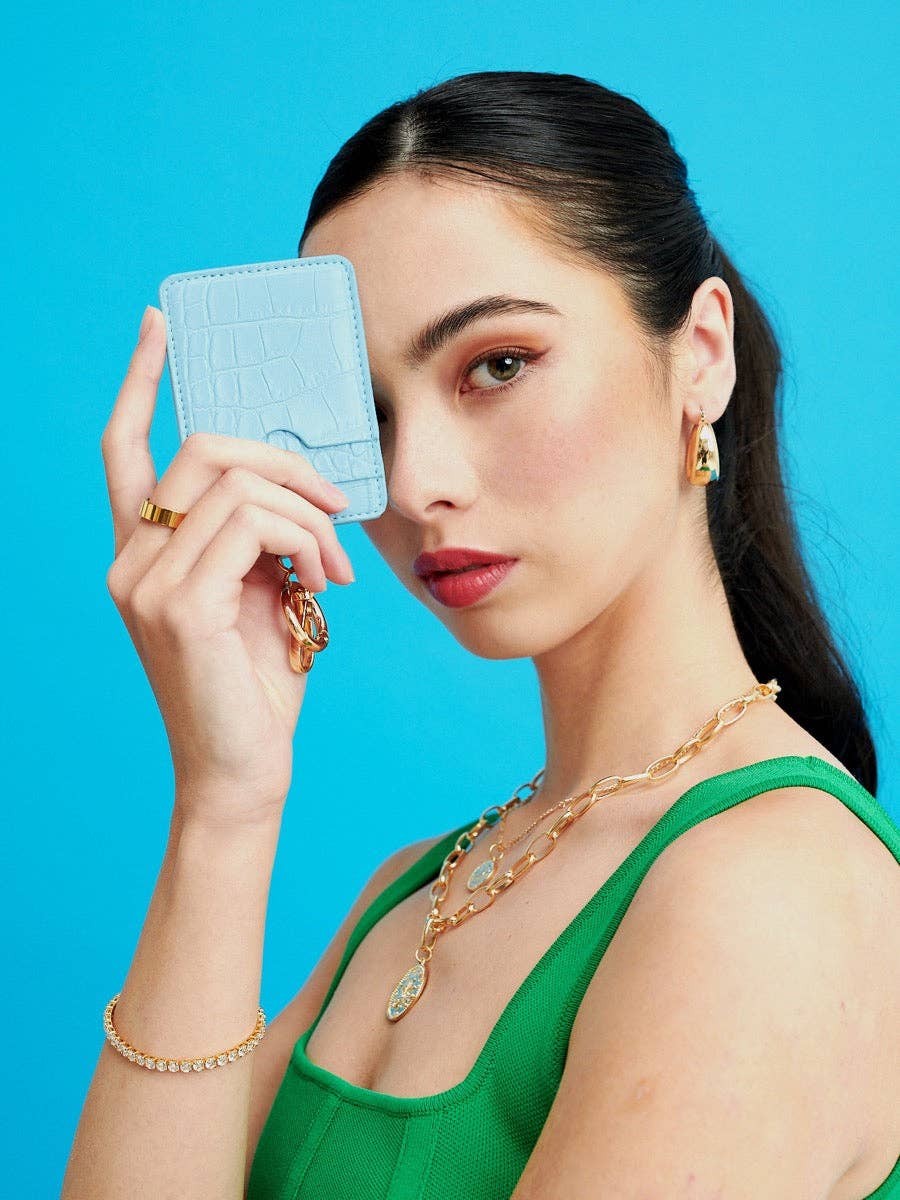 Angels Whisper Accessories - Wholesale Card holder – women's - Croc Keyring Card Holder2