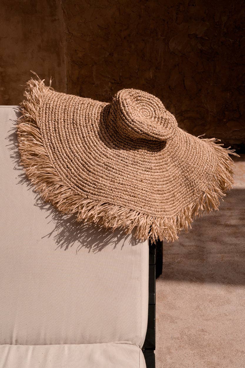 Bazar Bizar Living - Wholesale Straw Hat - Women's - The Ocean Hat10