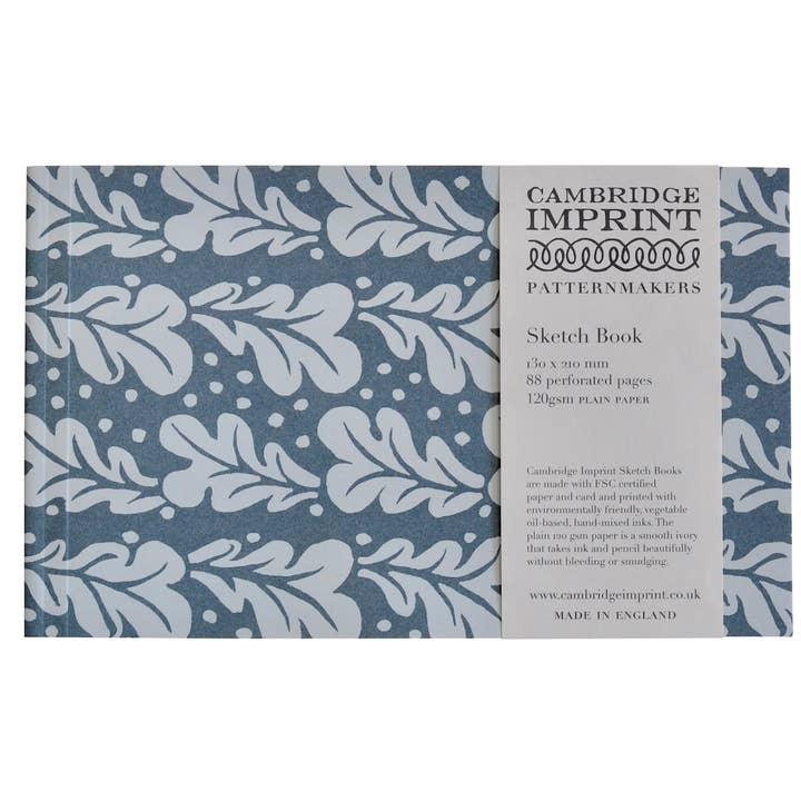 Softback Sketchbook Quercus Duck Egg for wholesale by Cambridge Imprint