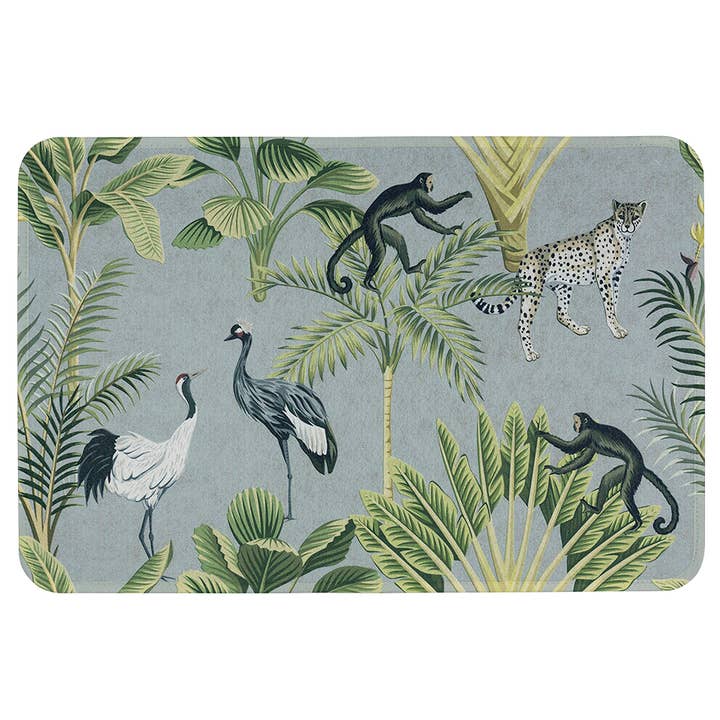 Mars & More - Brand of B Living - Wholesale Door Mat - Jungle Grey Doormat 75X50Cm